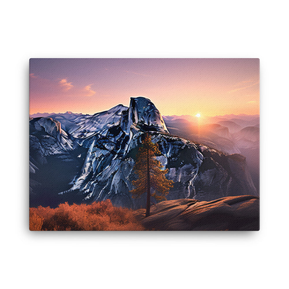 Yosemites Crown Jewels canvas - Posterfy.AI
