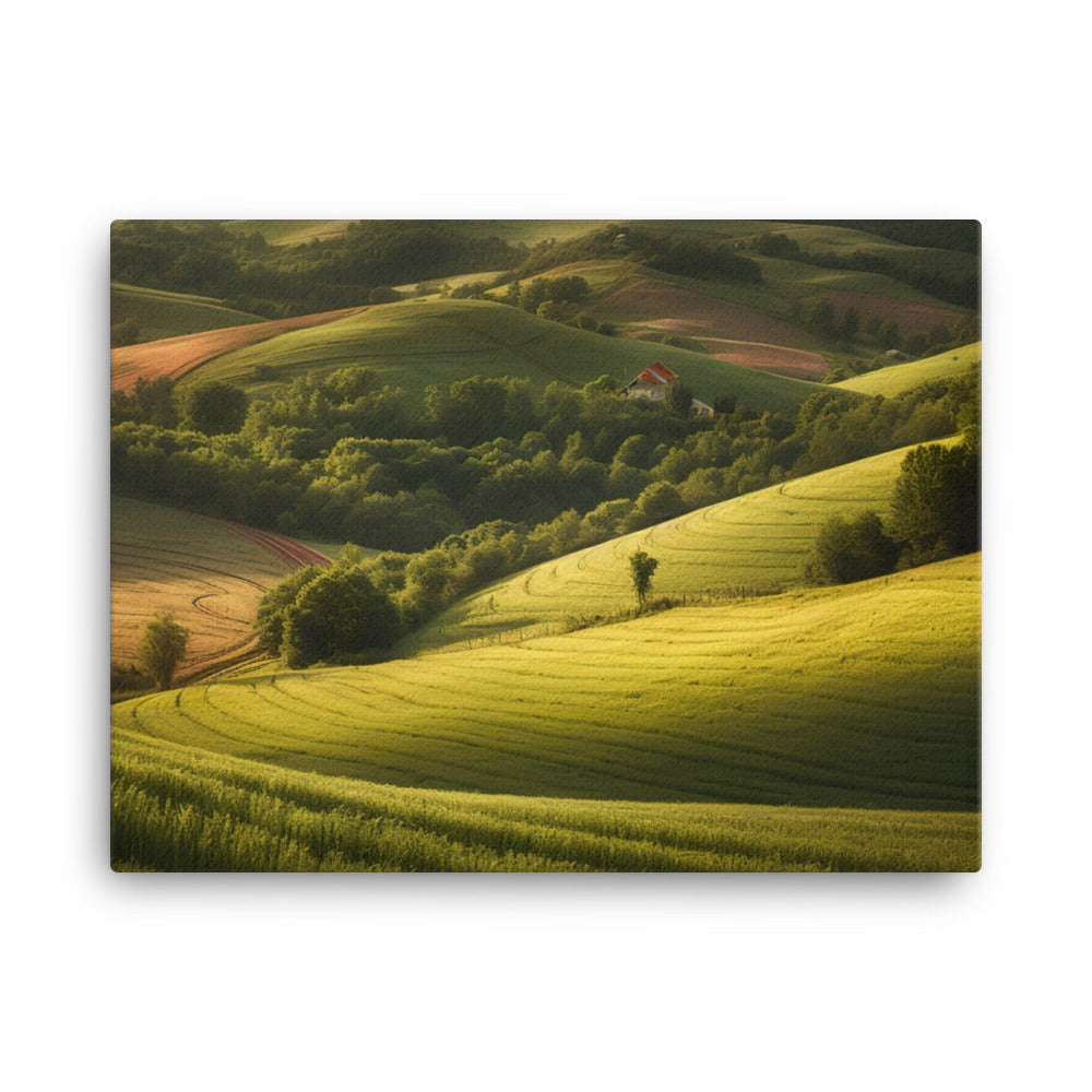 Embrace Bieis Rolling Landscape canvas - Posterfy.AI