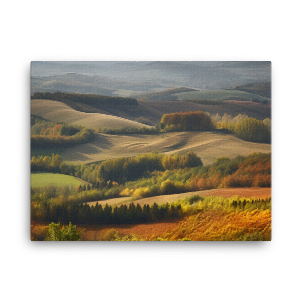 Embrace Bieis Rolling Landscape canvas - Posterfy.AI