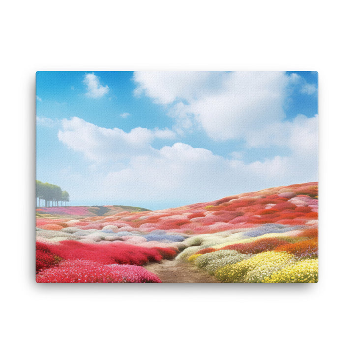 Hitachi Seaside Parks Blossoming Landscape canvas - Posterfy.AI