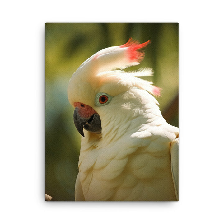 Moluccan Cockatoo Canvas - PosterfyAI.com