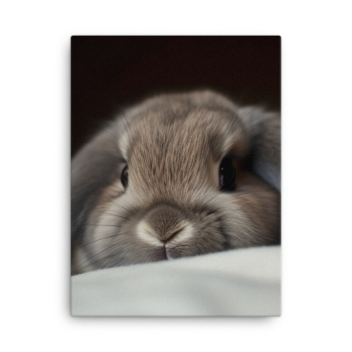 Holland Lop Canvas - PosterfyAI.com