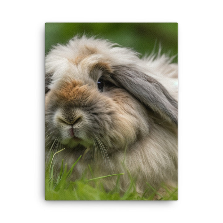 Fluffy American Fuzzy Lop Canvas - PosterfyAI.com