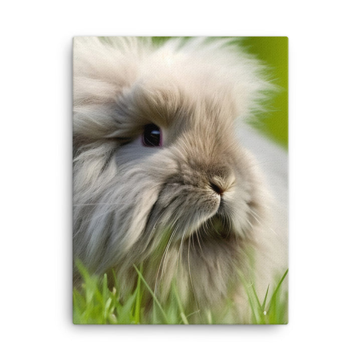 Fluffy American Fuzzy Lop Canvas - PosterfyAI.com