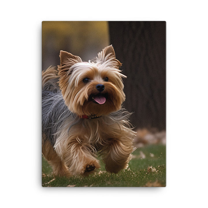 Yorkshire Terrier on-the-Go Canvas - PosterfyAI.com