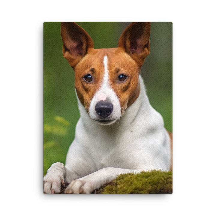 Relaxing Basenji Canvas - PosterfyAI.com