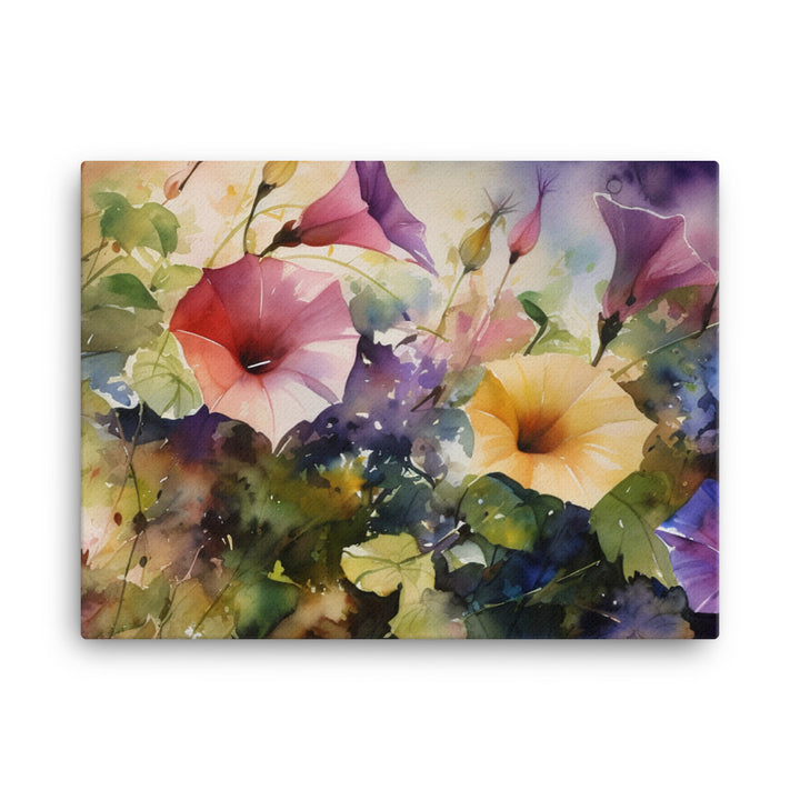 Morning Glory Serenade canvas - Posterfy.AI