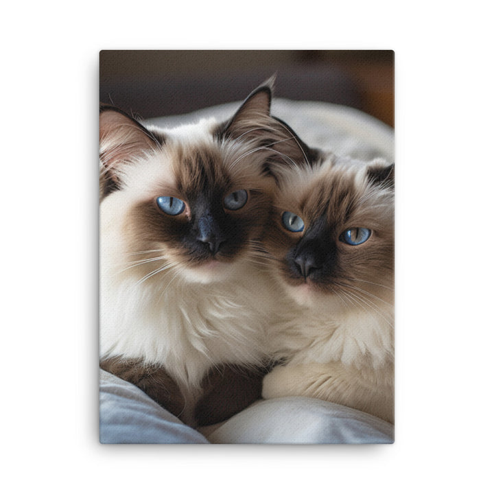Ragdoll Companions Canvas - PosterfyAI.com