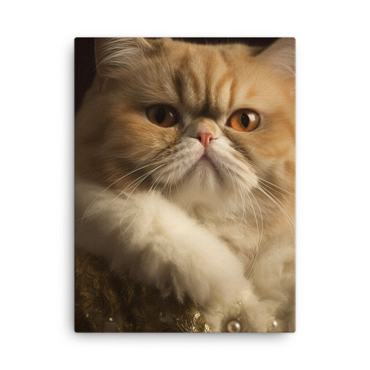 Exotic Shorthair Canvas - PosterfyAI.com