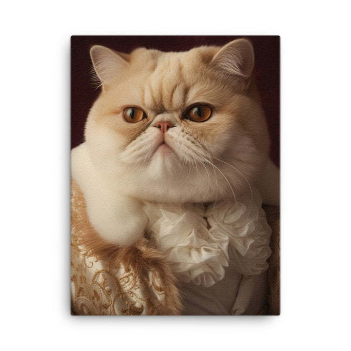 Exotic Shorthair Canvas - PosterfyAI.com