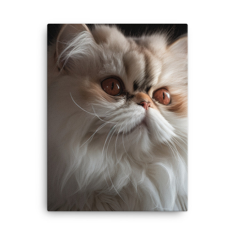 Glamorous Persian Portrait Canvas - PosterfyAI.com