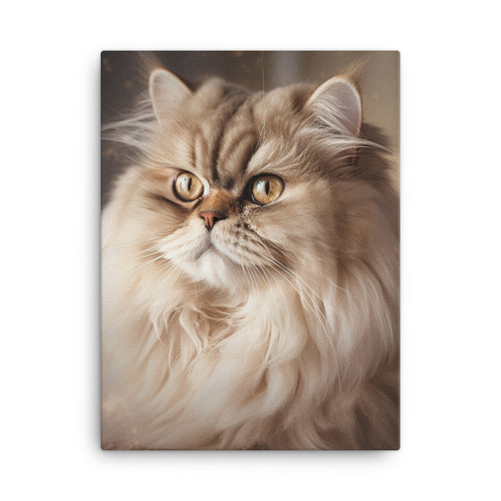 Glamorous Persian Portrait Canvas - PosterfyAI.com