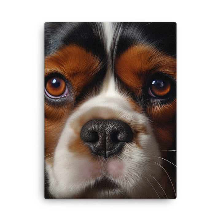 Cavalier King Charles Spaniel Canvas - PosterfyAI.com