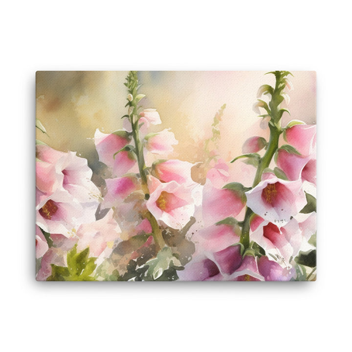 Ethereal Foxgloves canvas - Posterfy.AI