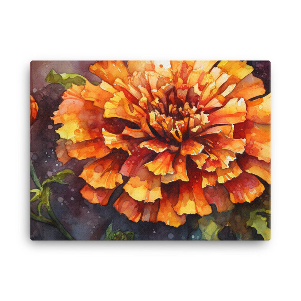 Majestic Marigolds canvas - Posterfy.AI