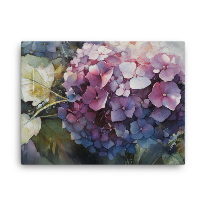 Majestic Hydrangeas canvas - Posterfy.AI