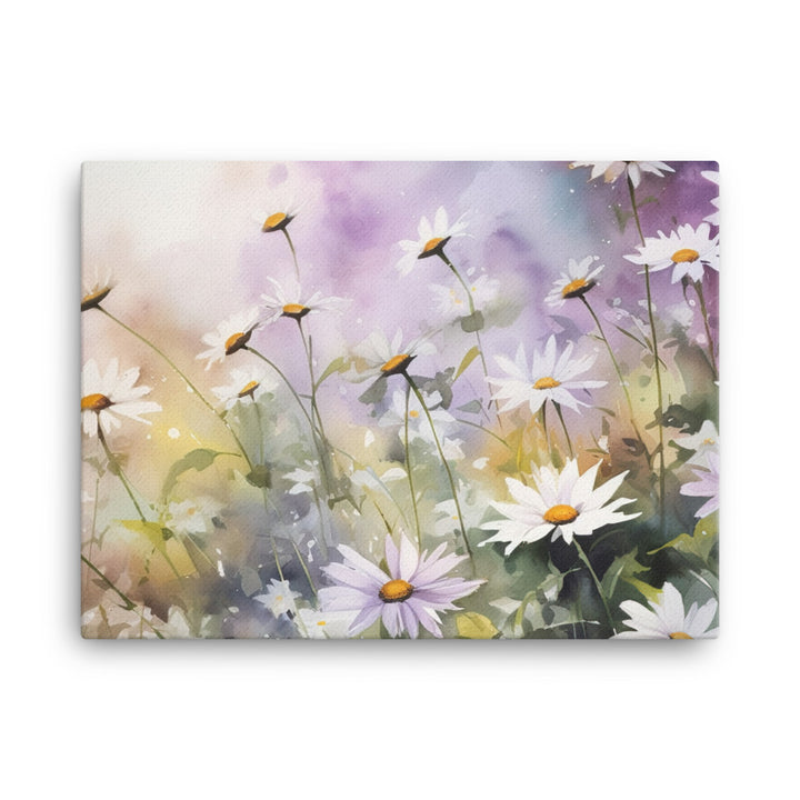 Daisies in Dreamy Pastels canvas - Posterfy.AI