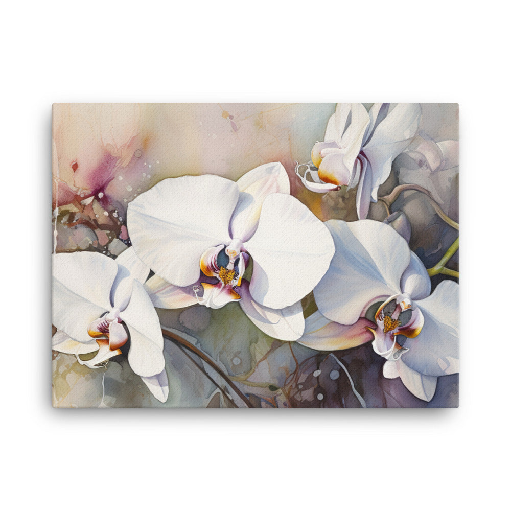 Allure of Orchids canvas - Posterfy.AI