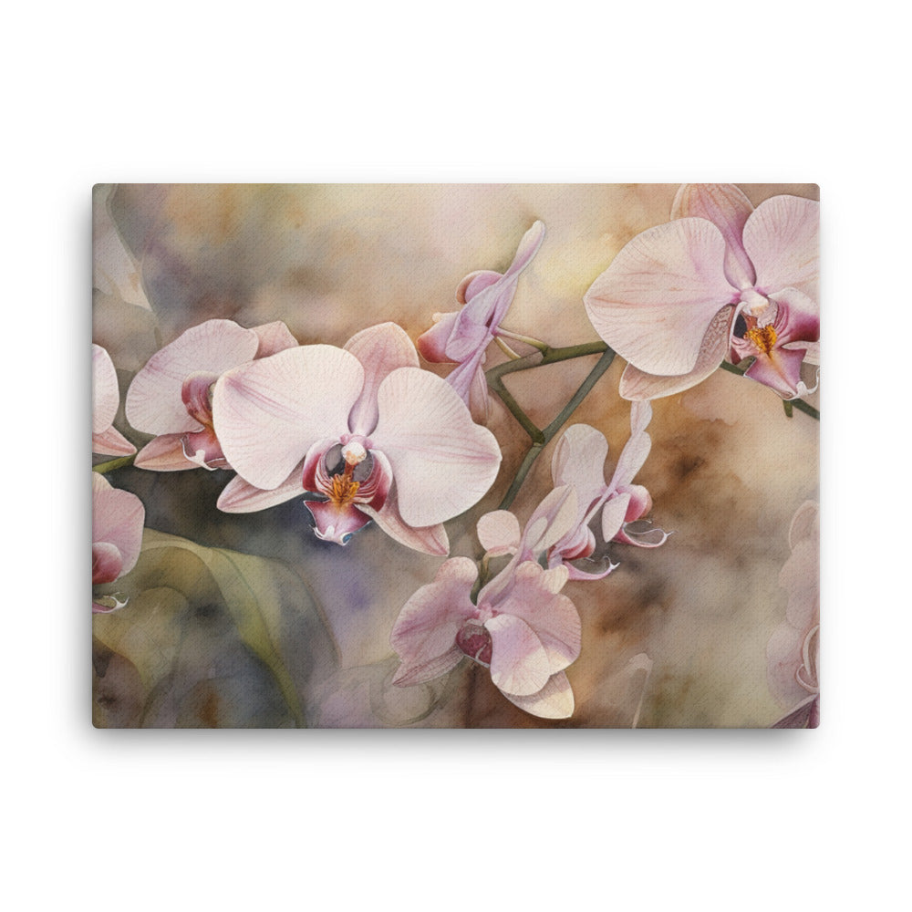Allure of Orchids canvas - Posterfy.AI