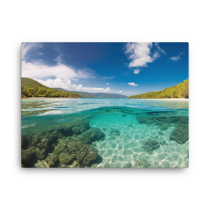 Great Barrier Reef canvas - Posterfy.AI