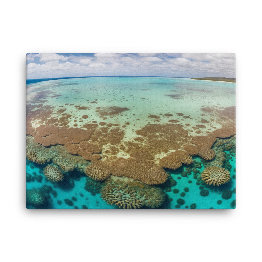 Great Barrier Reef canvas - Posterfy.AI