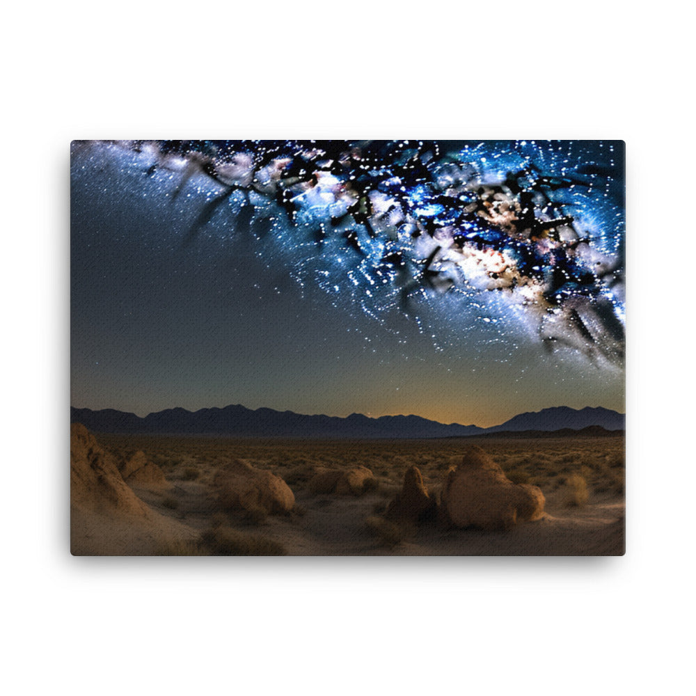 Chiles Desert Night canvas - Posterfy.AI