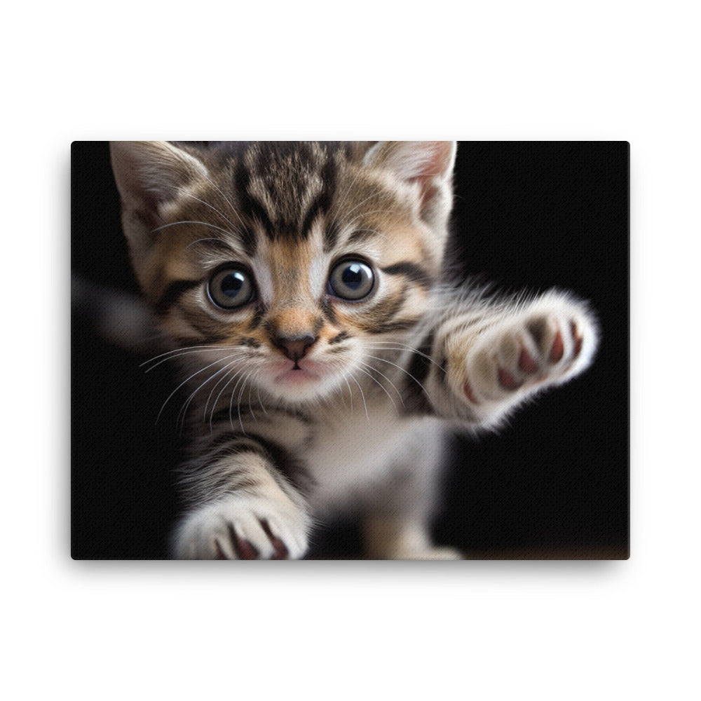 American Shorthair Kitten canvas - Posterfy.AI