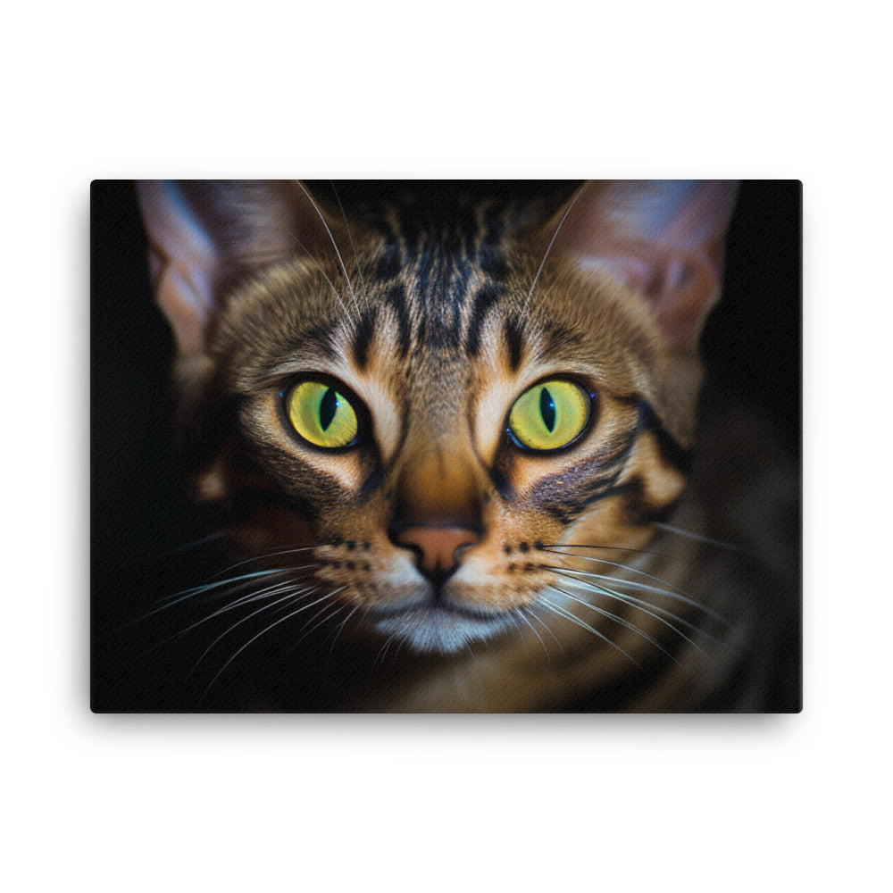 Enigmatic Bengal canvas - Posterfy.AI