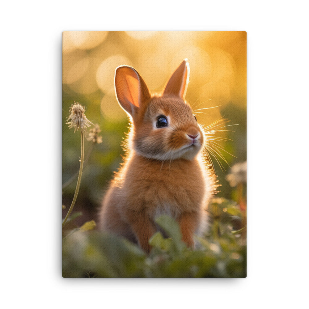 Irresistible Cinnamon Cuteness Canvas - PosterfyAI.com