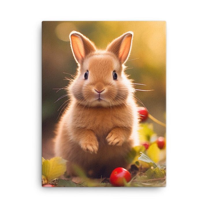 Irresistible Cinnamon Cuteness Canvas - PosterfyAI.com