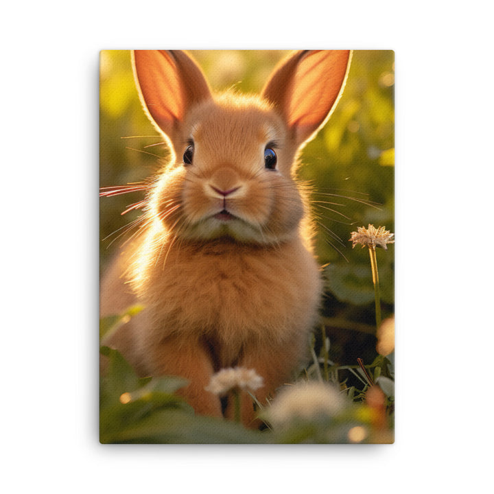 Cute Cinnamon Bundle of Joy Canvas - PosterfyAI.com