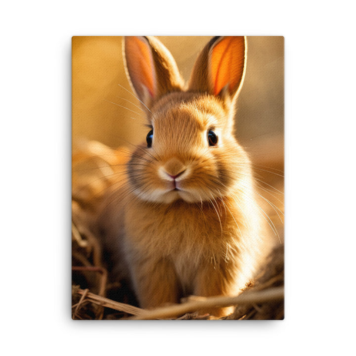 Cute Cinnamon Bundle of Joy Canvas - PosterfyAI.com