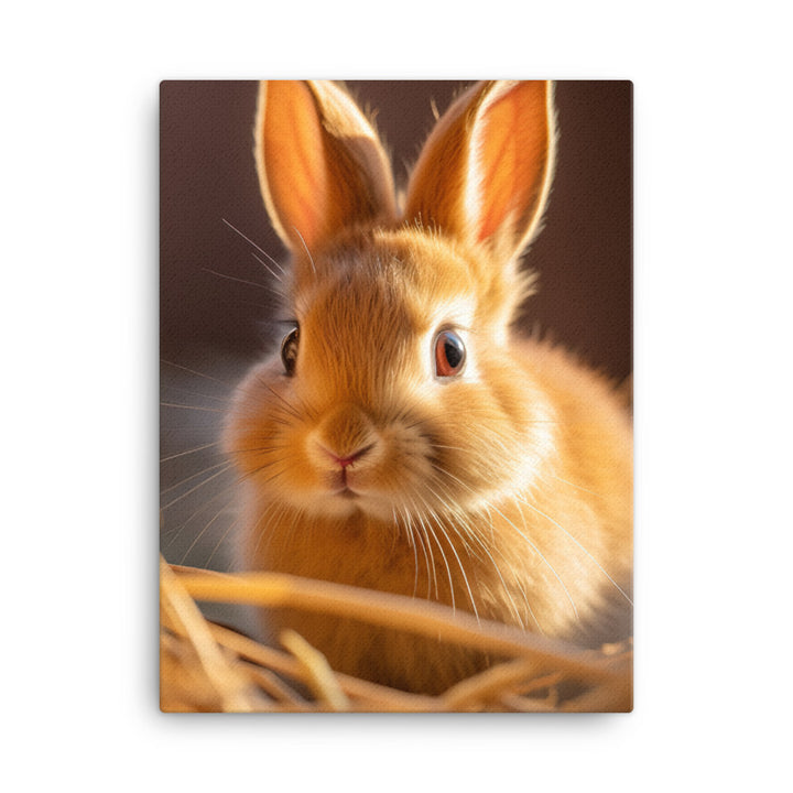Charming Cinnamon Companion Canvas - PosterfyAI.com