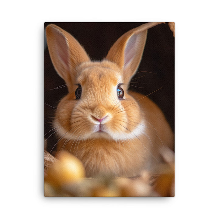 Charming Cinnamon Companion Canvas - PosterfyAI.com