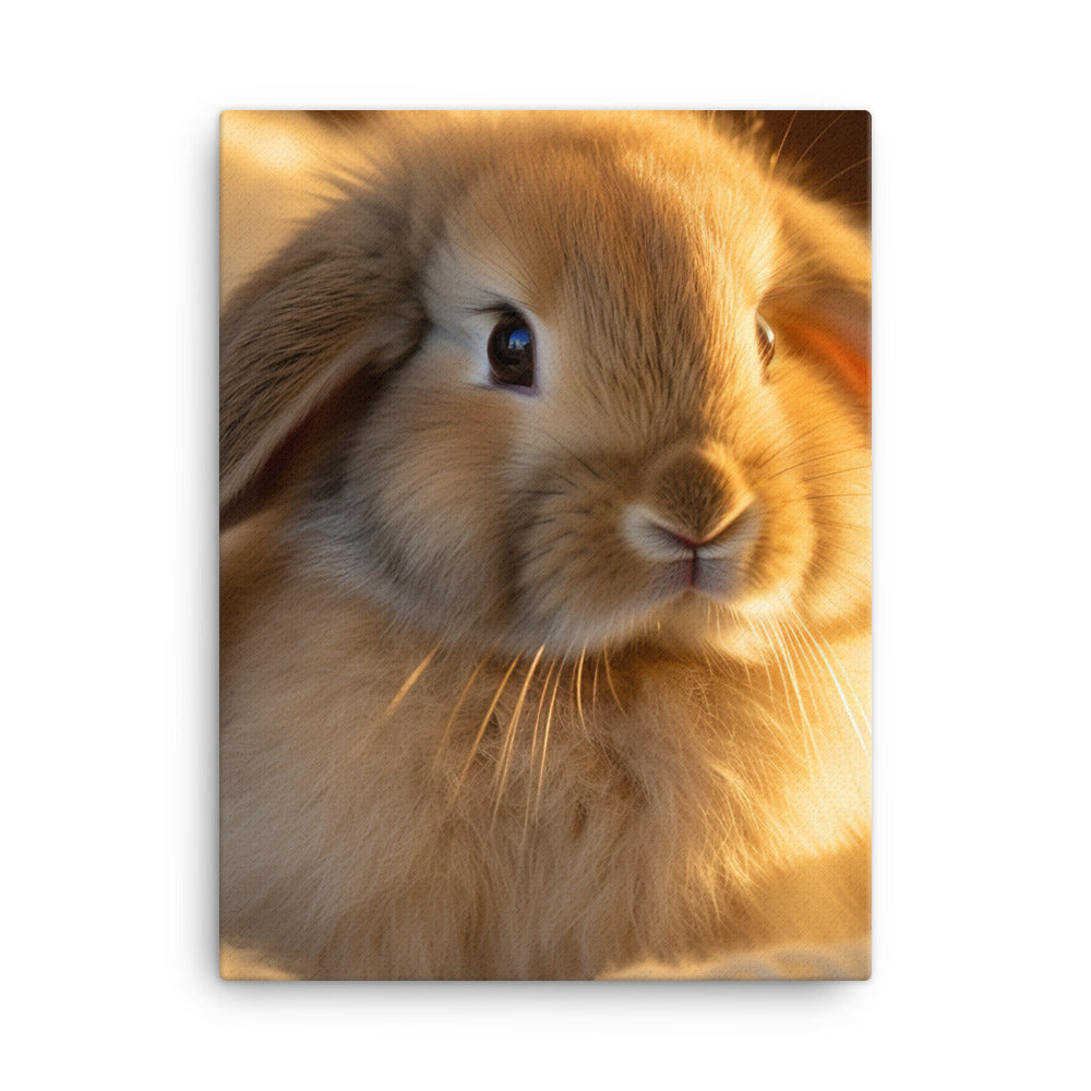 American Fuzzy Lop Canvas - PosterfyAI.com
