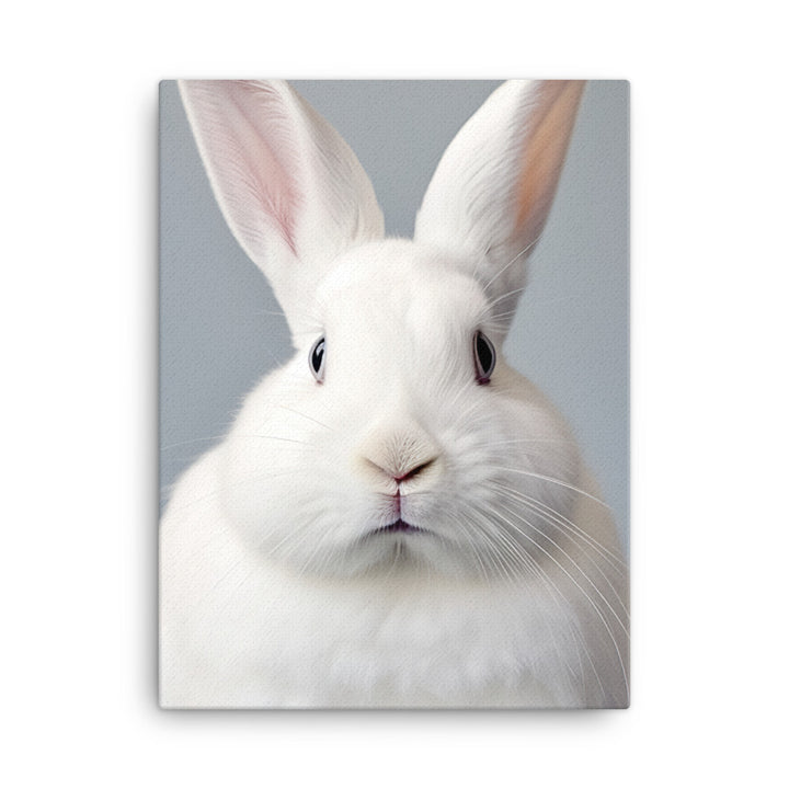 Florida White Bunny Canvas - PosterfyAI.com