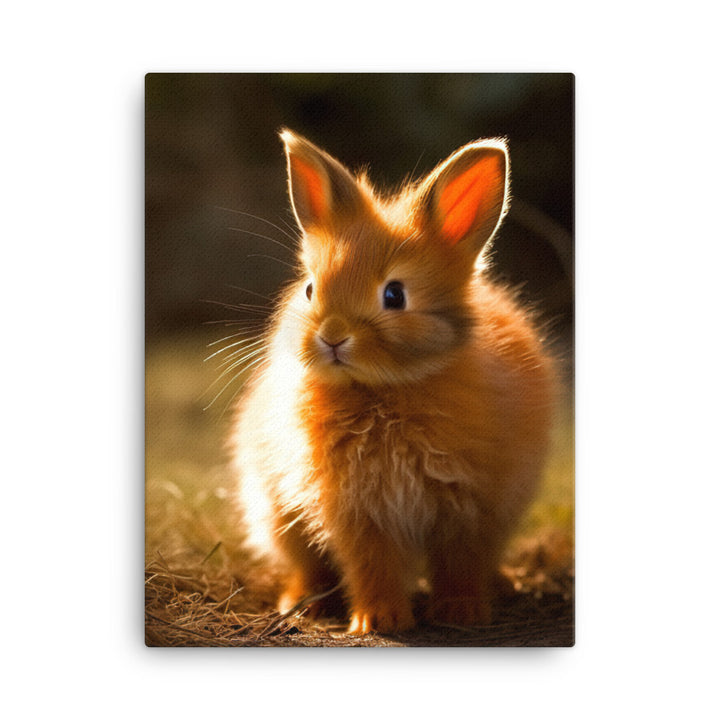 Adorable Thrianta Bunny Canvas - PosterfyAI.com