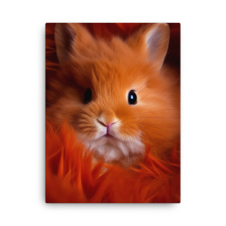 Adorable Thrianta Bunny Canvas - PosterfyAI.com