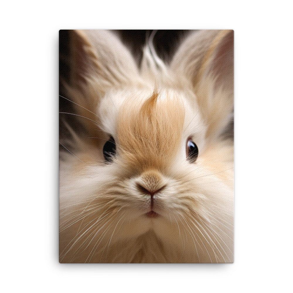 Charming Himalayan Bunny Canvas - PosterfyAI.com