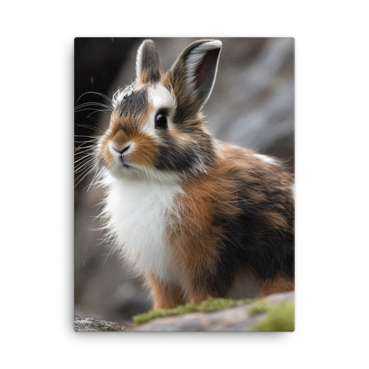 Adorable Himalayan Bunny Canvas - PosterfyAI.com