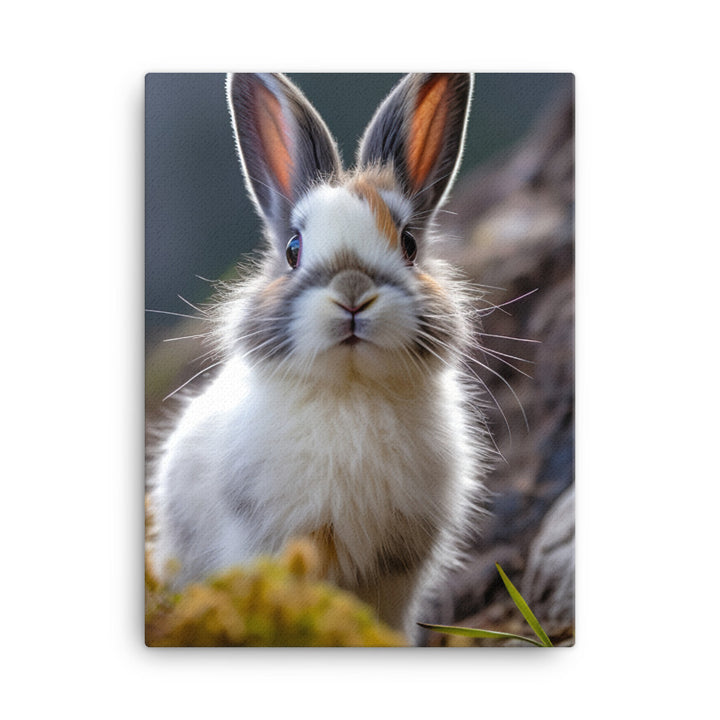 Adorable Himalayan Bunny Canvas - PosterfyAI.com