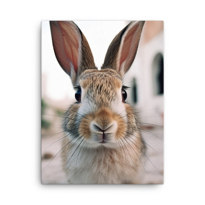 Charming Havana Bunny Canvas - PosterfyAI.com