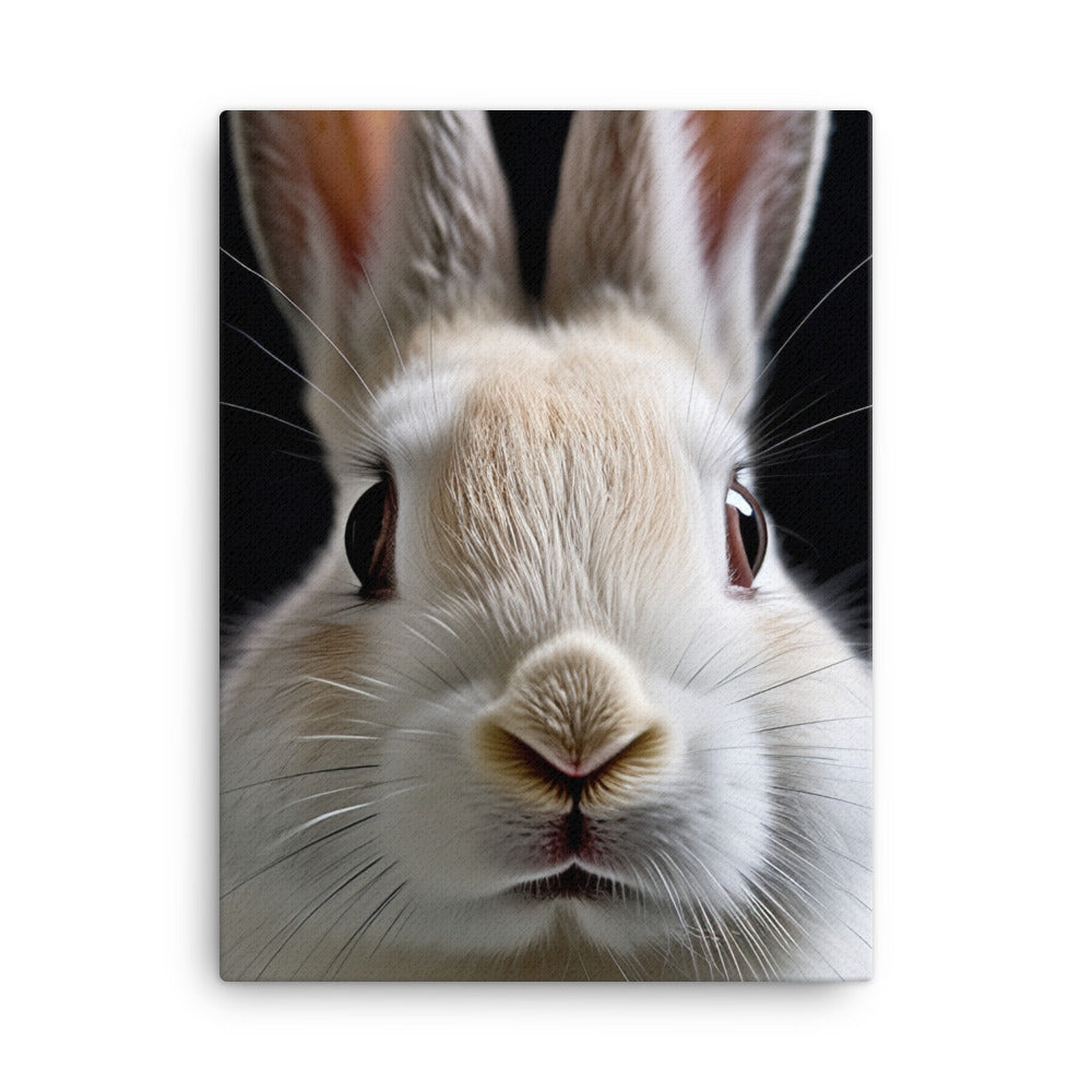 Charming Californian Bunny Canvas - PosterfyAI.com