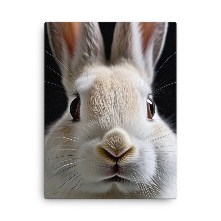 Charming Californian Bunny Canvas - PosterfyAI.com