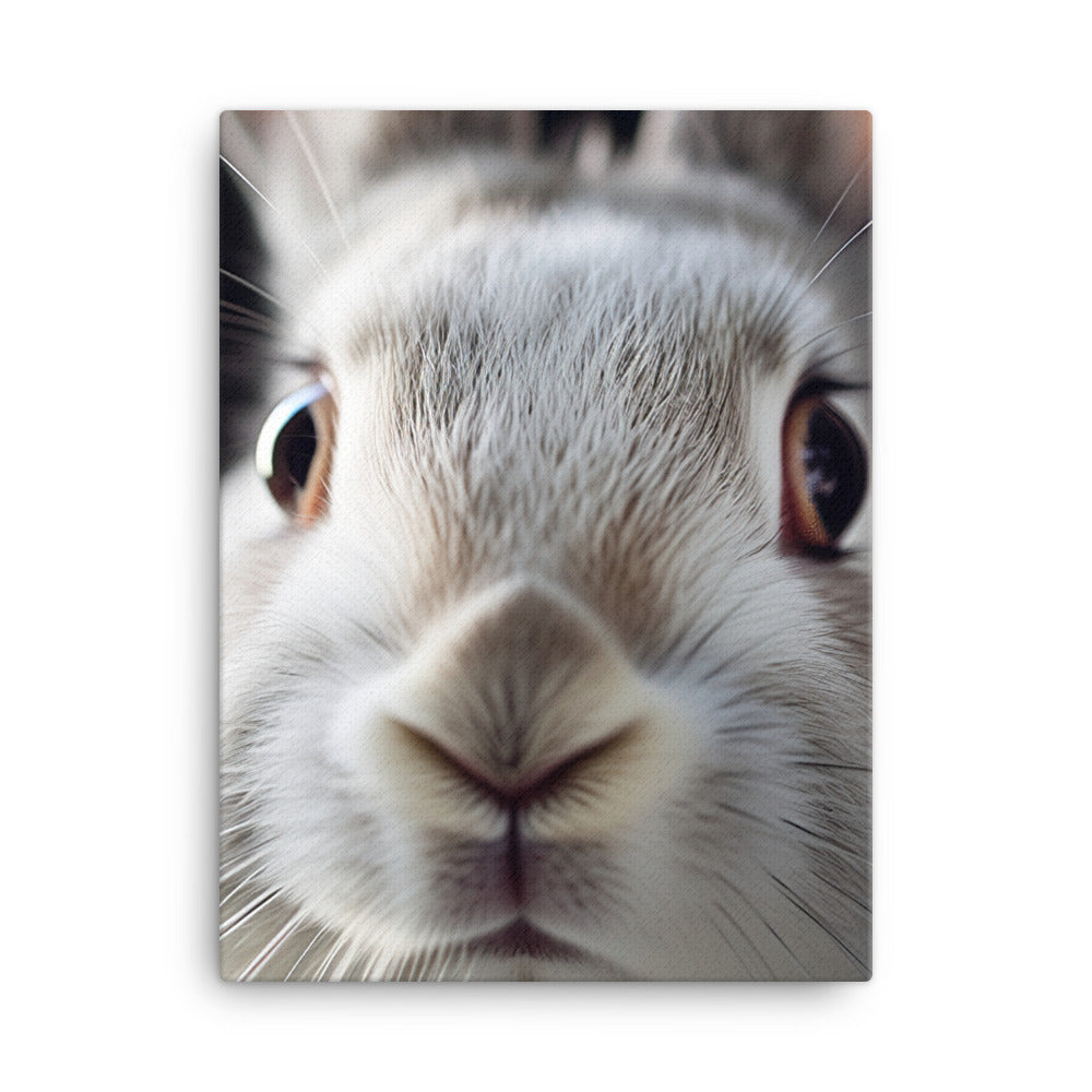 Charming Californian Bunny Canvas - PosterfyAI.com