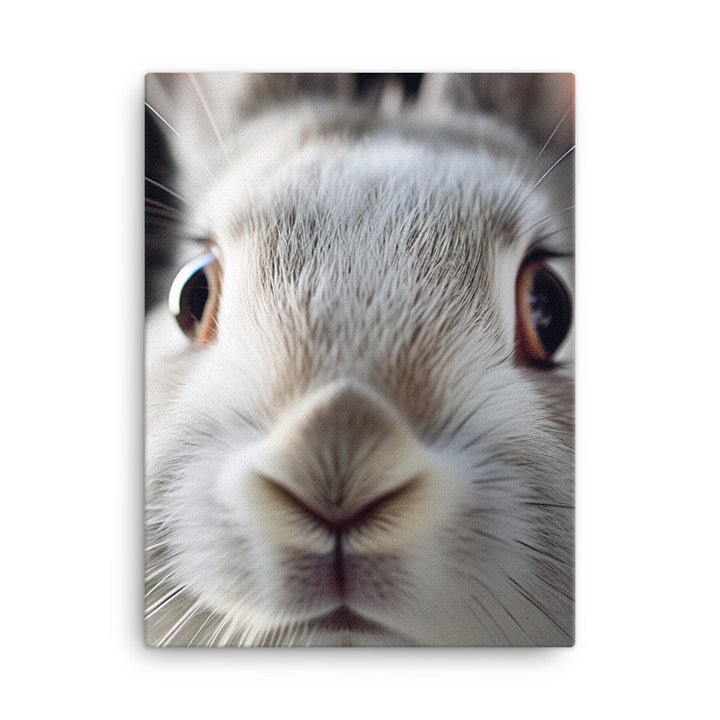 Charming Californian Bunny Canvas - PosterfyAI.com