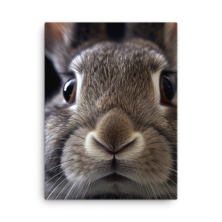 Charming Britannia Petite Bunny Canvas - PosterfyAI.com