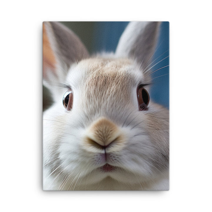 Charming Britannia Petite Bunny Canvas - PosterfyAI.com