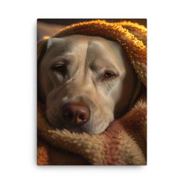 Labrador Retriever Canvas - PosterfyAI.com
