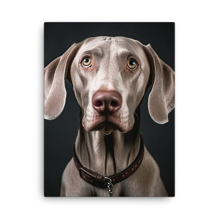 Weimaraner Canvas - PosterfyAI.com